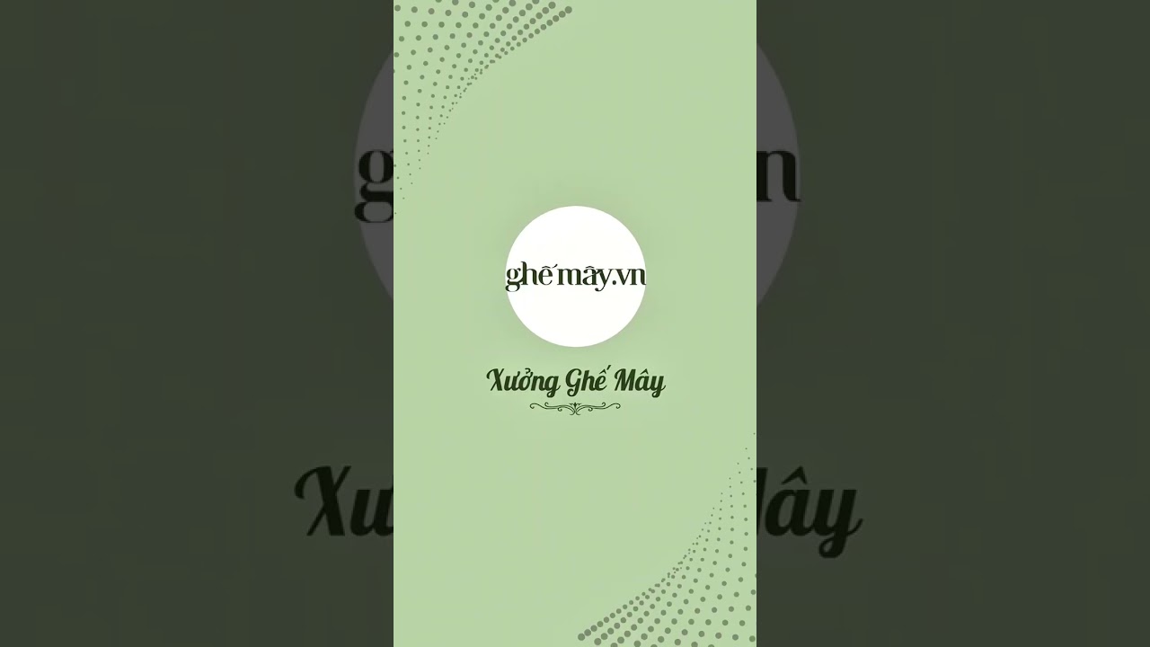 Ghế mây bập bênh bánh tròn mây tre