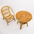 Bộ bàn ghế mây sò truyền thống (2 ghế mây) - Ảnh 4