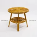 Bàn mây truyền thống 2 tầng 50cm - 65cm - Ảnh 9