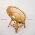 mặt nghiêng ghế mây sen