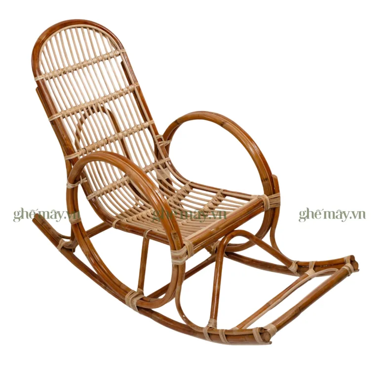 ghế bập bênh bánh tròn