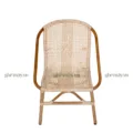 Ghế mây sò đan trắng