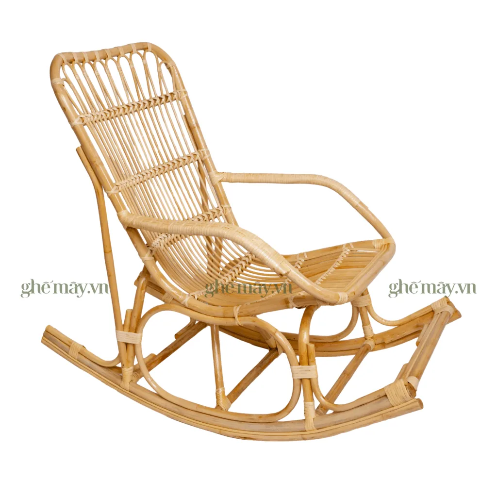 ghế bập bênh tay đan nhỏ
