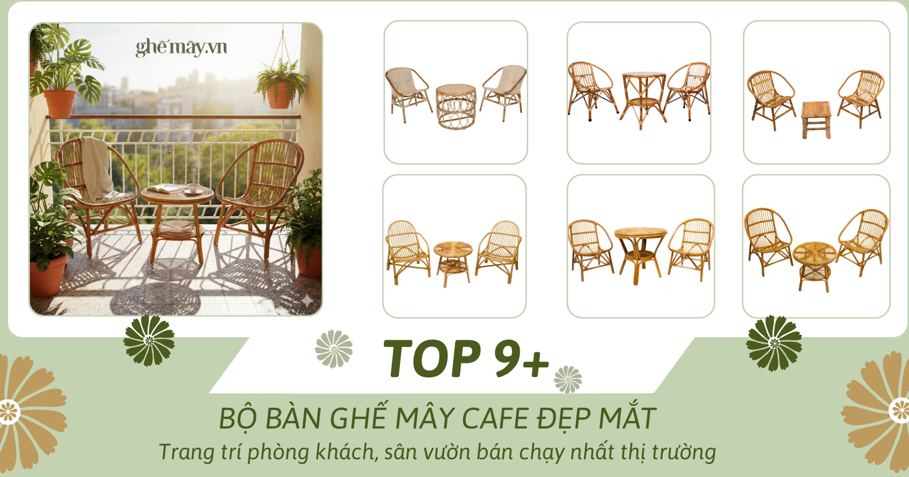 Ghế mây thư giãn