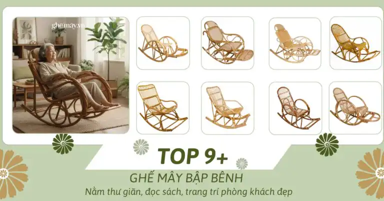 Ghế mây thư giãn