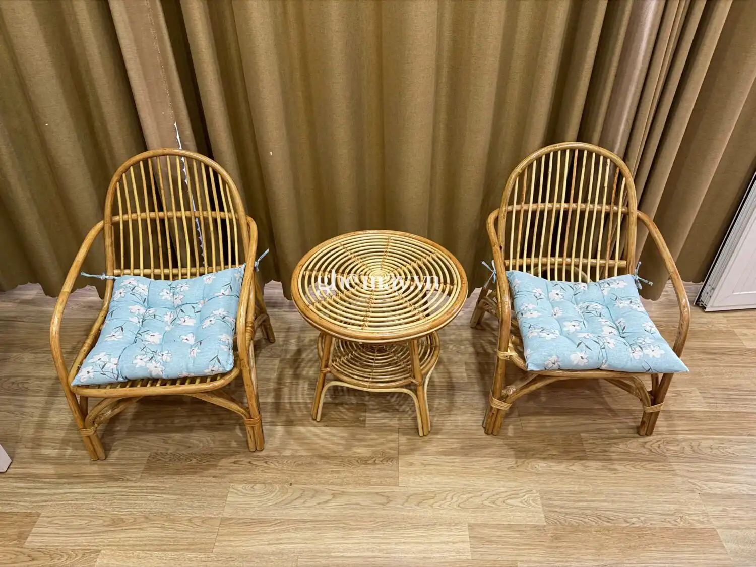 Ghế mây tự nhiên phòng khách